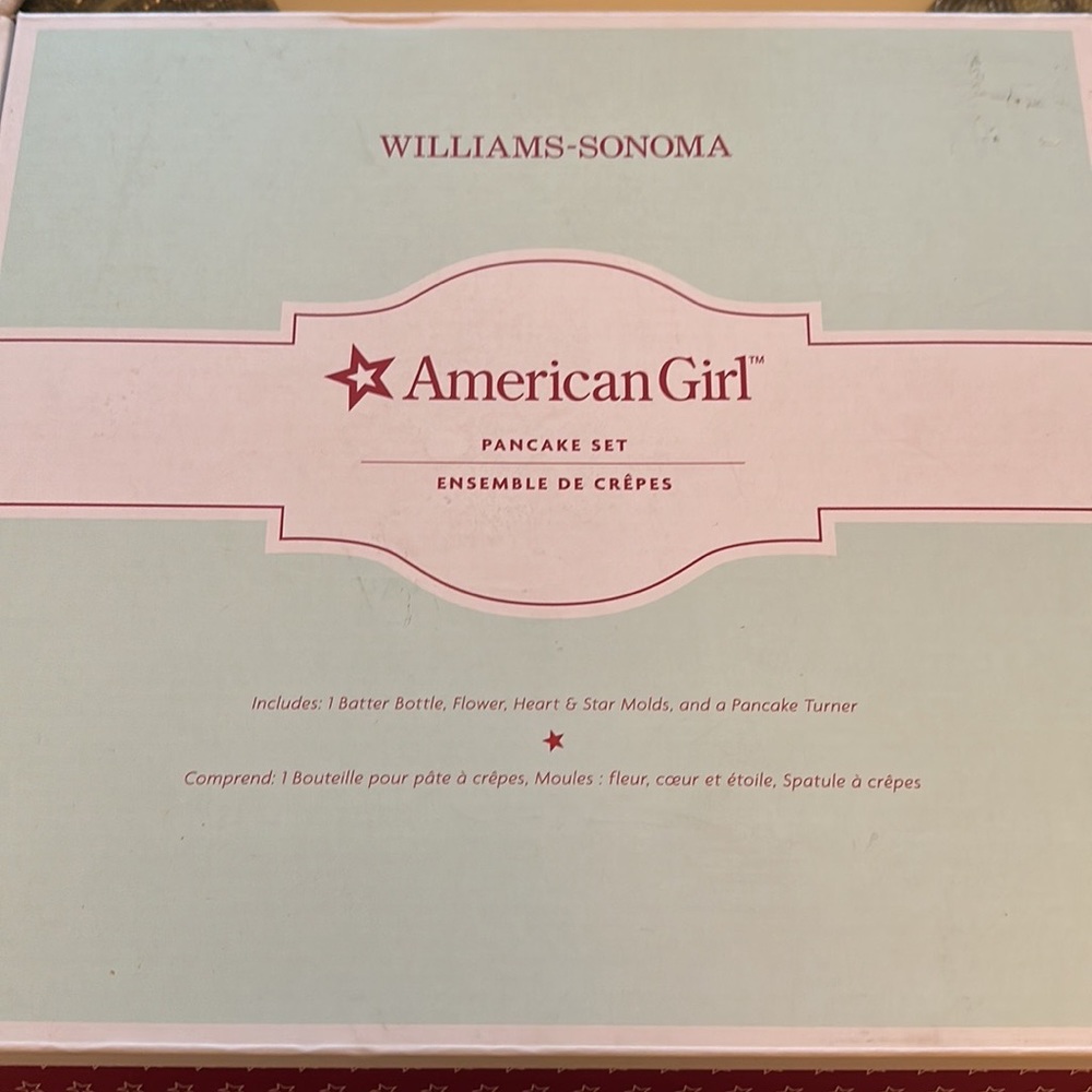 American Girl Pancake Set